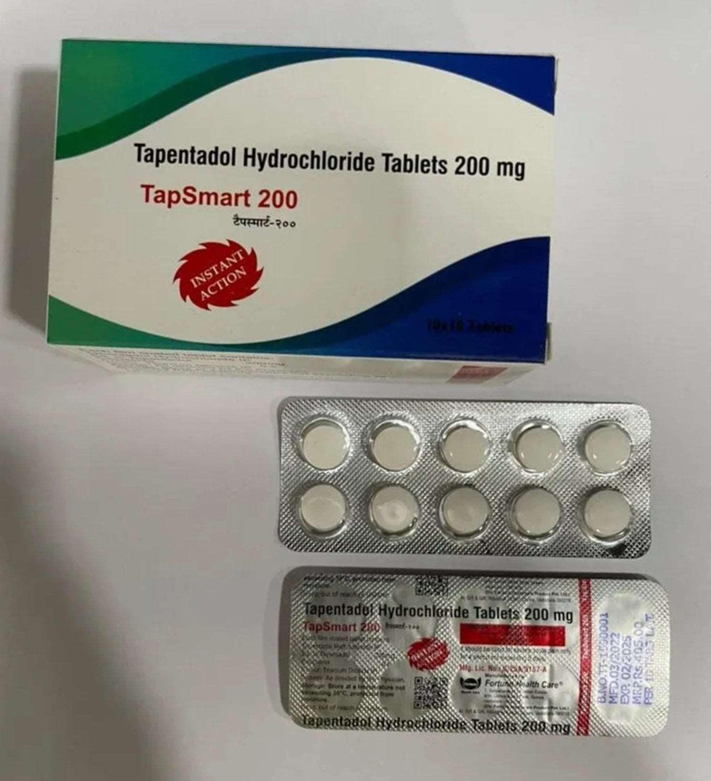 Tapsmart 200mg tablets containing Tapentadol 200mg