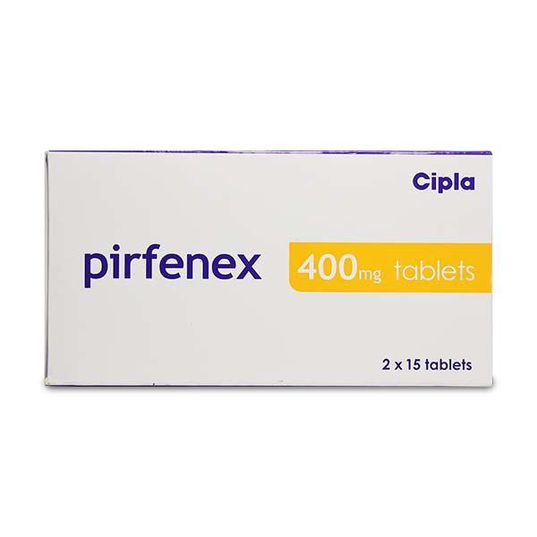 Pirfenidone 400mg tablets used for idiopathic pulmonary fibrosis treatment