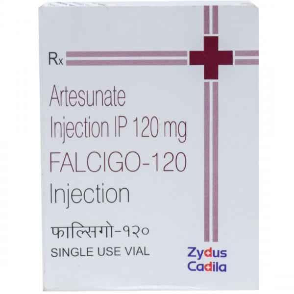 Falcigo 120mg Injection containing Artesunate 120mg
