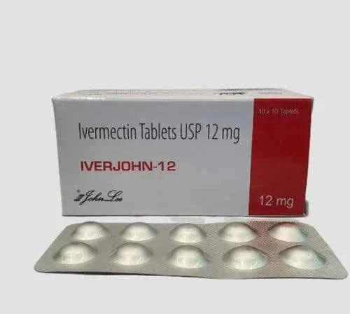 Iverjohn-12 tablets containing Ivermectin 12mg