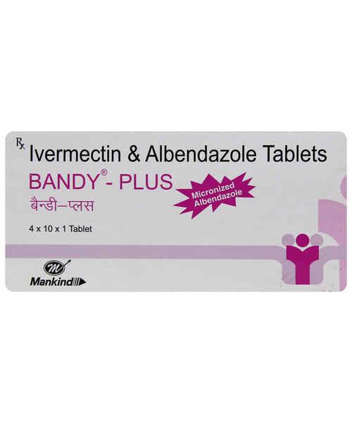 Bandy Plus Chewable tablets containing Ivermectin and Albendazole