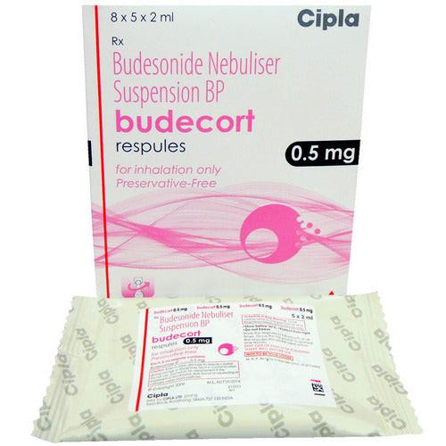 Budecort 0.5mg Respules containing Budesonide 0.5mg