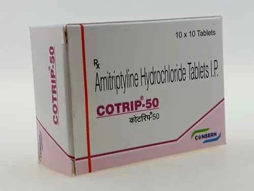 Cotrip 50mg tablets containing Amitriptyline Hydrochloride 50mg
