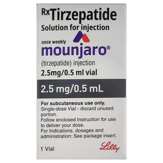 Mounjaro 2.5mg/0.5ml Tirzepatide injection pen for type 2 diabetes management