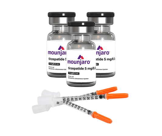 Mounjaro 5mg/0.5ml Tirzepatide injection pen for type 2 diabetes management