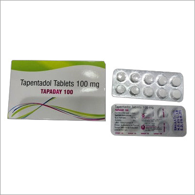 Tapaday Tapentadol 100mg tablets for moderate to severe pain management
