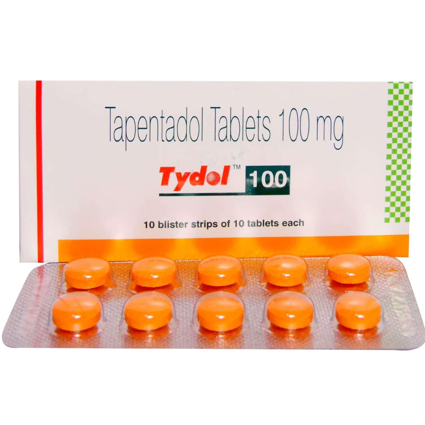 Tydol 100mg tablets containing Tapentadol 100mg