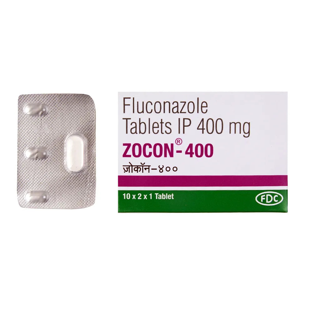 Zocon 400mg Fluconazole 400mg antifungal tablets