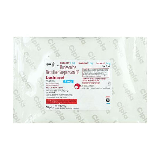 Budecort 1mg Respules containing Budesonide 1mg
