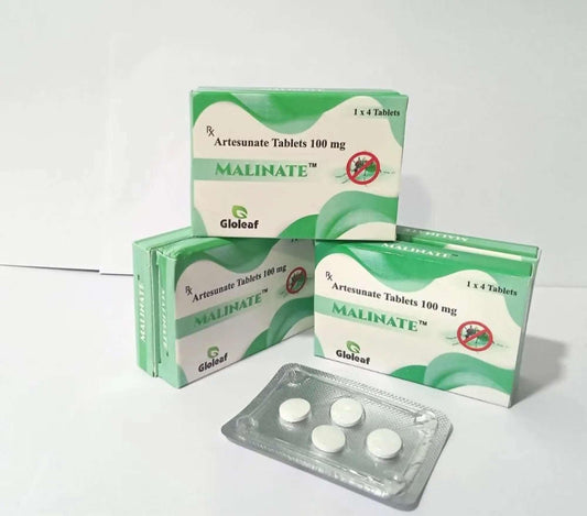 Malinate 100mg Artesunate tablets for malaria treatment