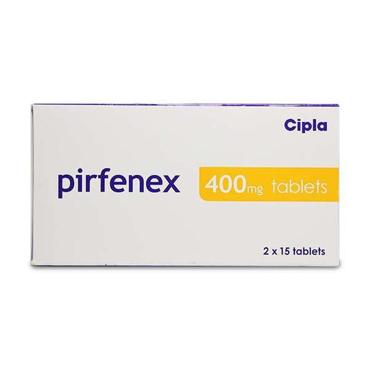 Pirfenidone 400mg tablets used for idiopathic pulmonary fibrosis treatment