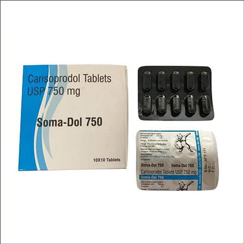 Soma-Dol 750 tablets containing Carisoprodol 750mg