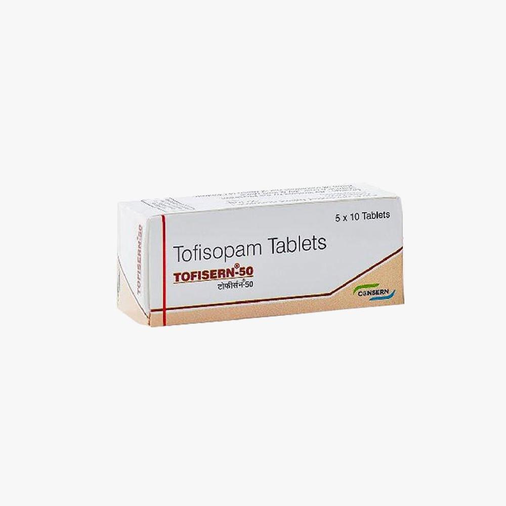 Tofisern 50mg tablets containing Tofisopam 50mg