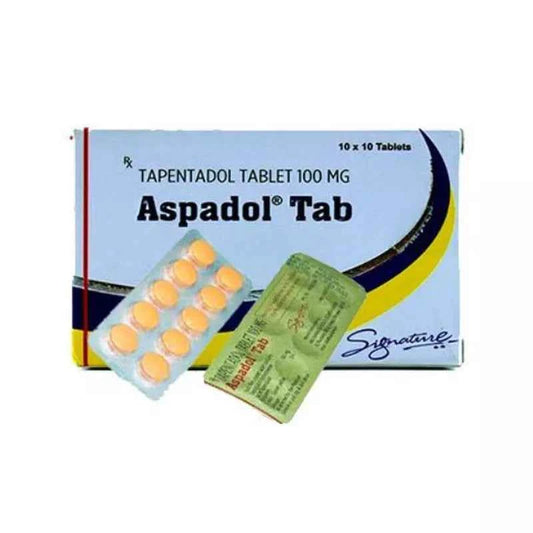 Aspadol 100mg tablets containing Tapentadol 100mg
