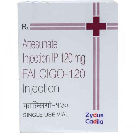 Falcigo 120mg Injection containing Artesunate 120mg