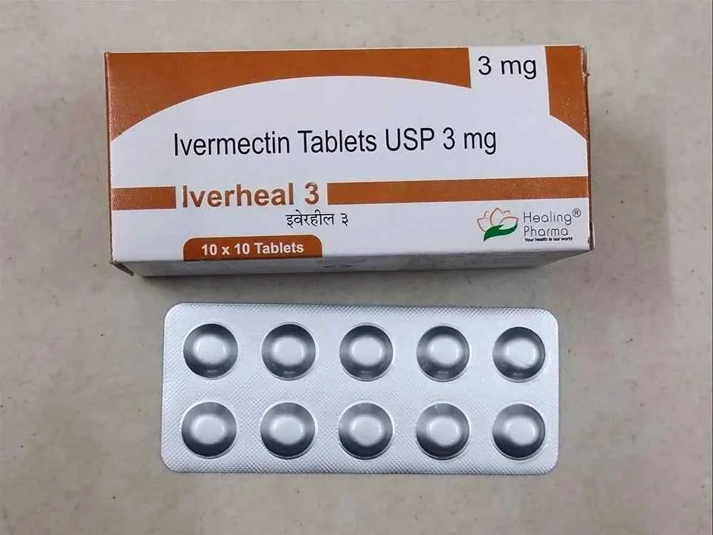 Iverheal 3 tablets containing Ivermectin 3mg