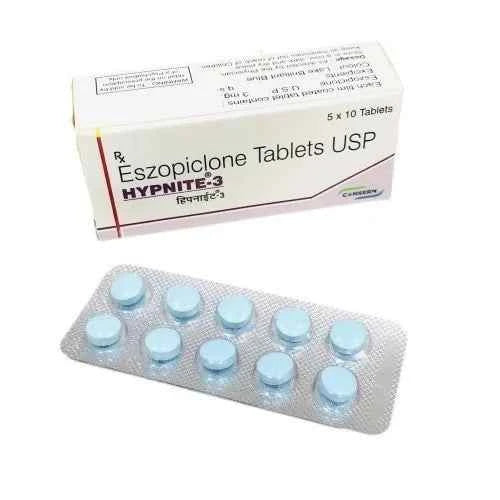 Hypnite 3mg tablets containing Eszopiclone 3mg