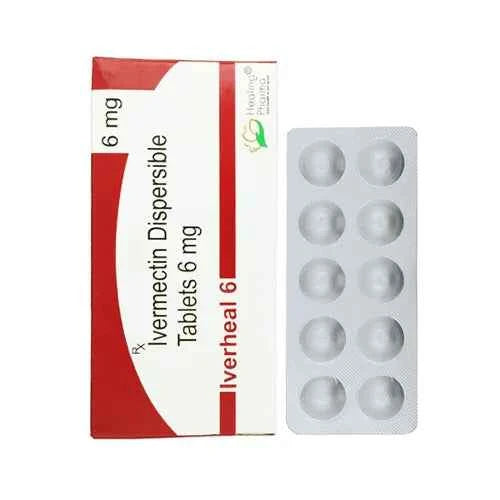 Iverheal 6 tablets containing Ivermectin 6mg